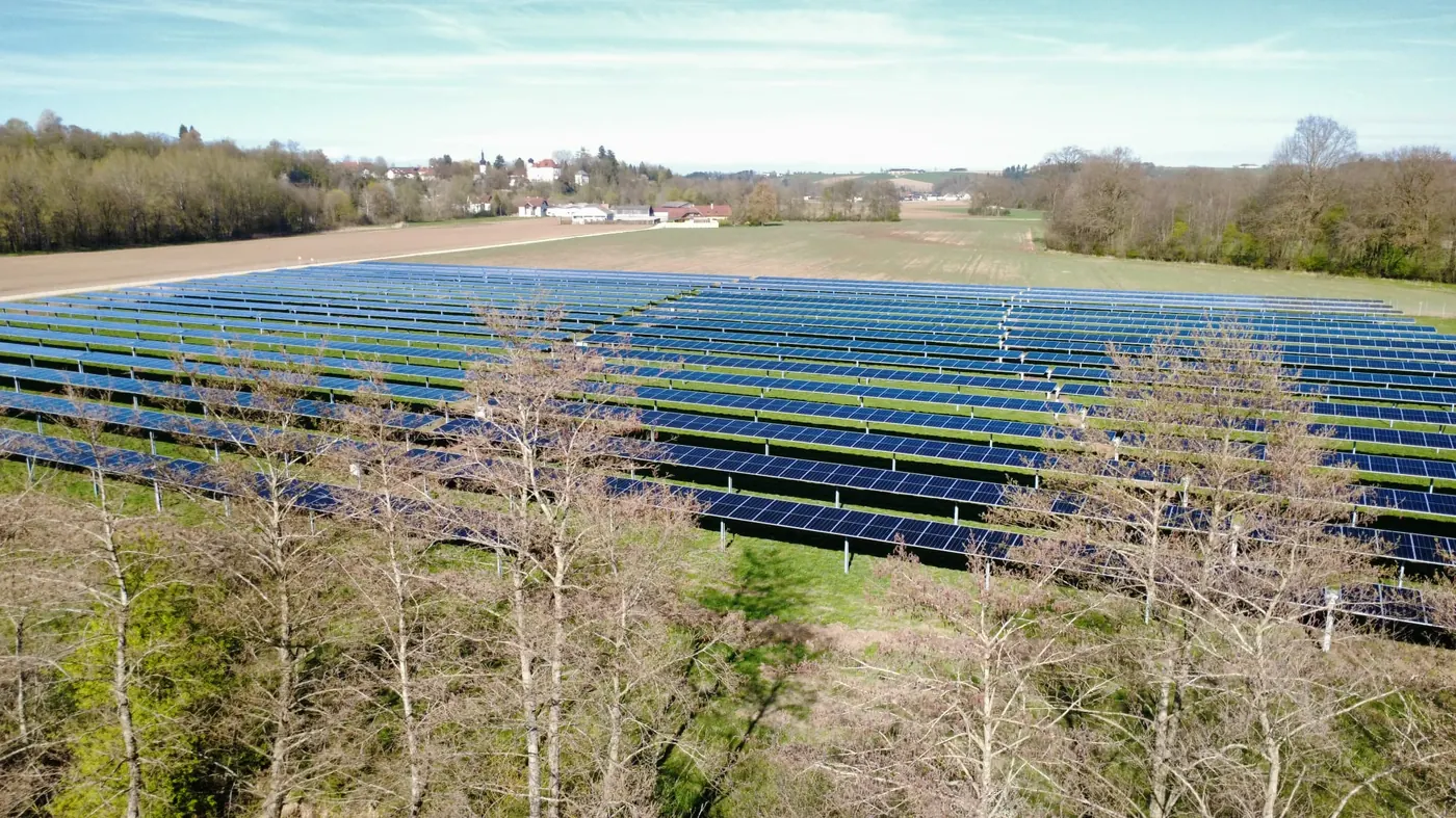 6MW Austria Tracker Park Solar Installation